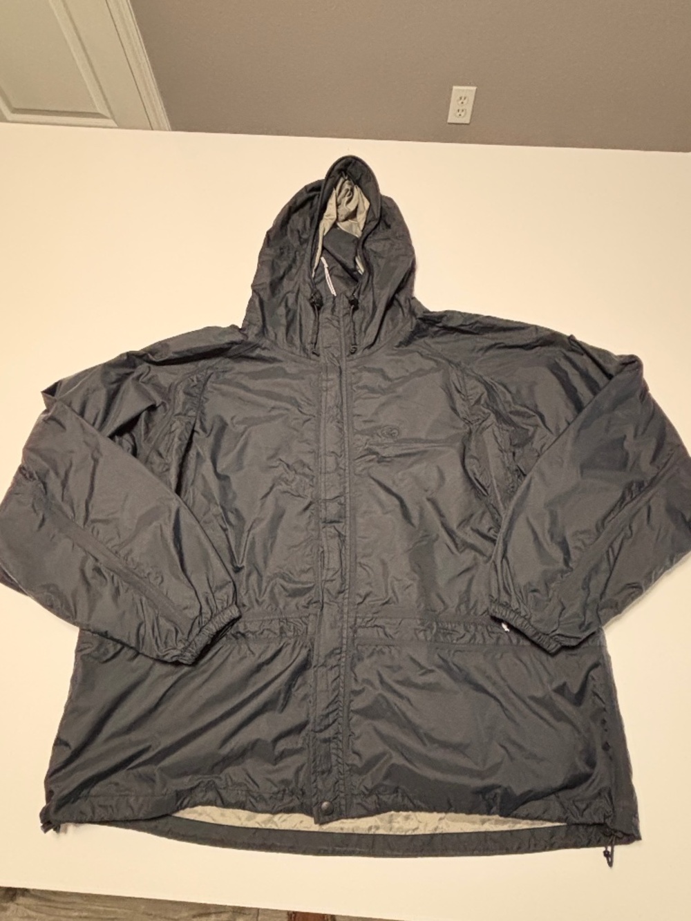Mens Black RedHead Windbreaker Raincoat Size 2XL